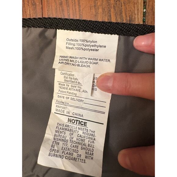 (2) Eddie Bauer Universal High Back Car Seat Protector in black and grey - Picture 8 of 9